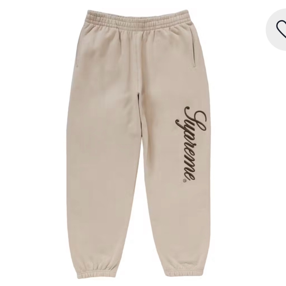 Supreme Embroidered Script Sweatpant